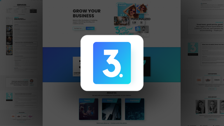 Digital Marketing Agency 3edrock Web Design Social Media Management Cyprus Business Group CBG 768x433