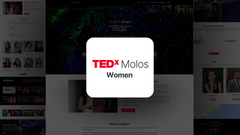 TEDxMolos Women Gala Grigoreva Women in Tech Island CBG Cyprus Business Group 1 768x433