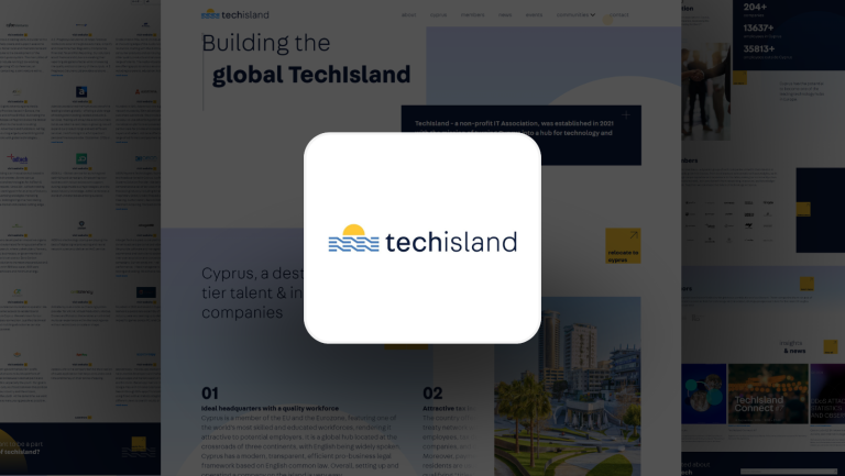 TechIsland Tanya Romanyukha Stylianos Lambrou Gala Grigoreva CBG Cyprus Business Group 768x433