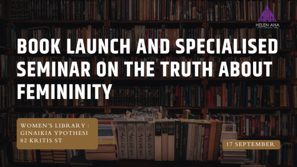Cyprus Business Group EVENTS Book launch and specialised seminar on the truth about femininity 600x338